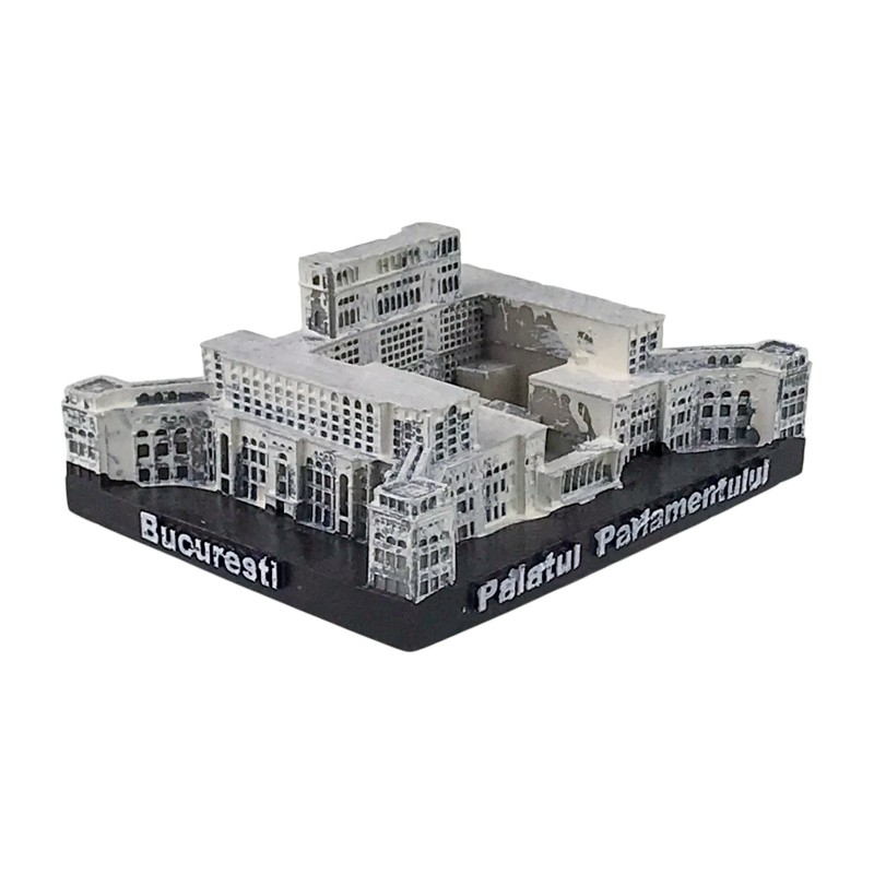Magnet din rasina Palatul Parlamentului 10x4 cm modele diferite [3]