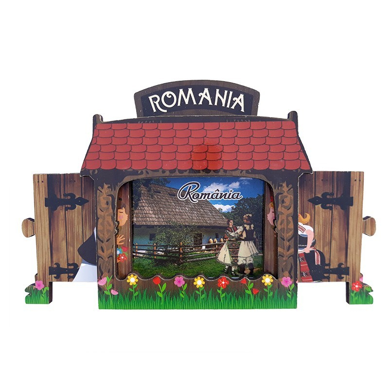 Magnet portita Romania 12x8 cm modele diferite [6]