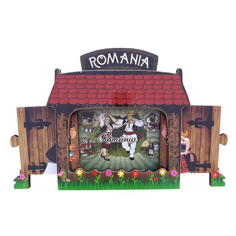 Magnet portita Romania 12x8 cm modele diferite [5]