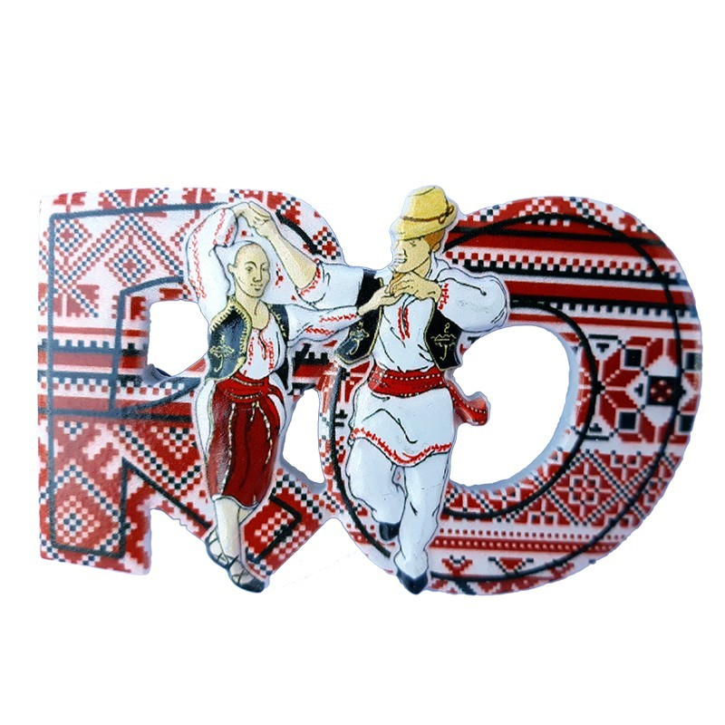 Magnet din rasina 9x6 cm model dansatori populari [1]