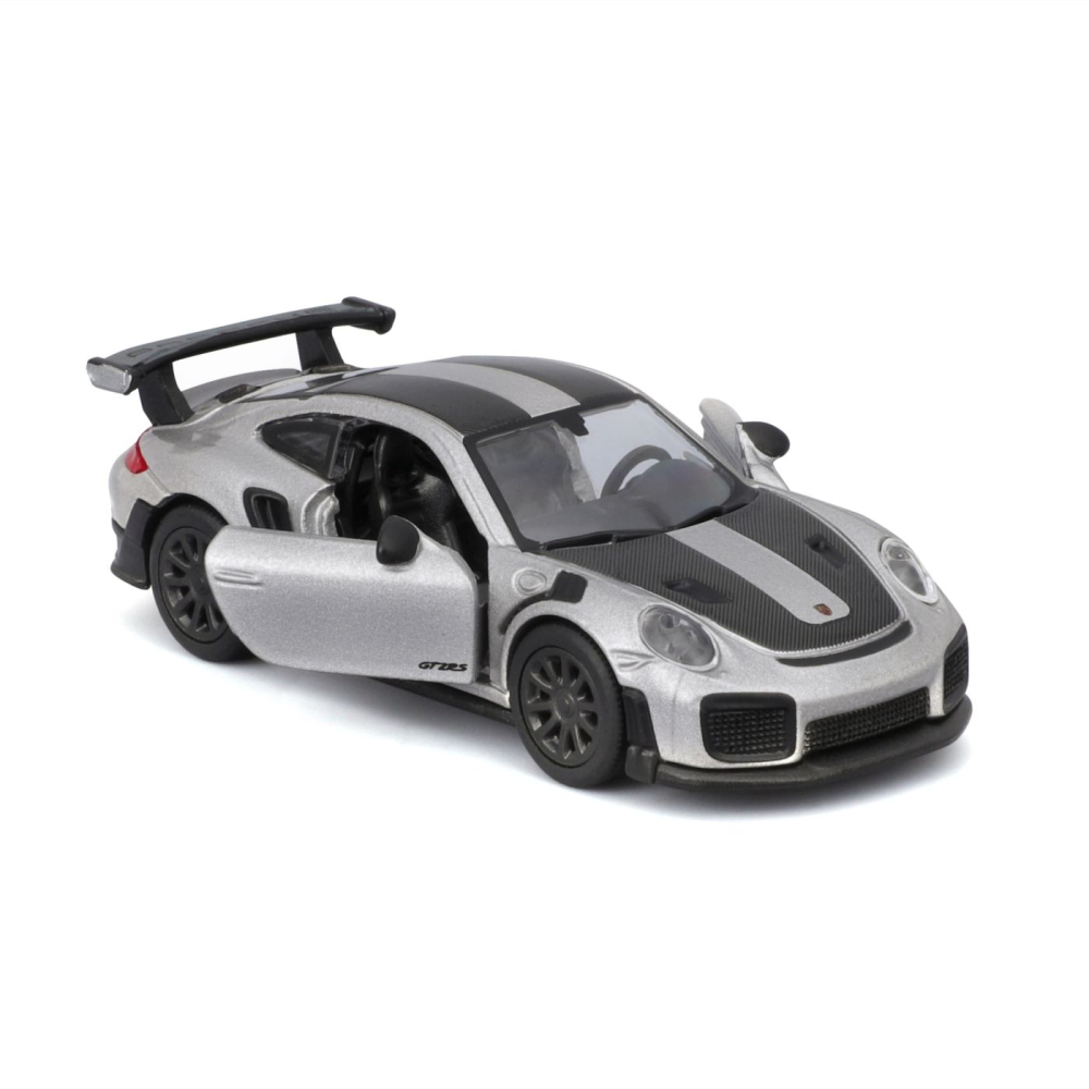 MAISTO MASINUTA METALICA SPEED ICONS PORSCHE 911 GT2 RS SILVER BLACK SCARA 1 LA 64 [3]