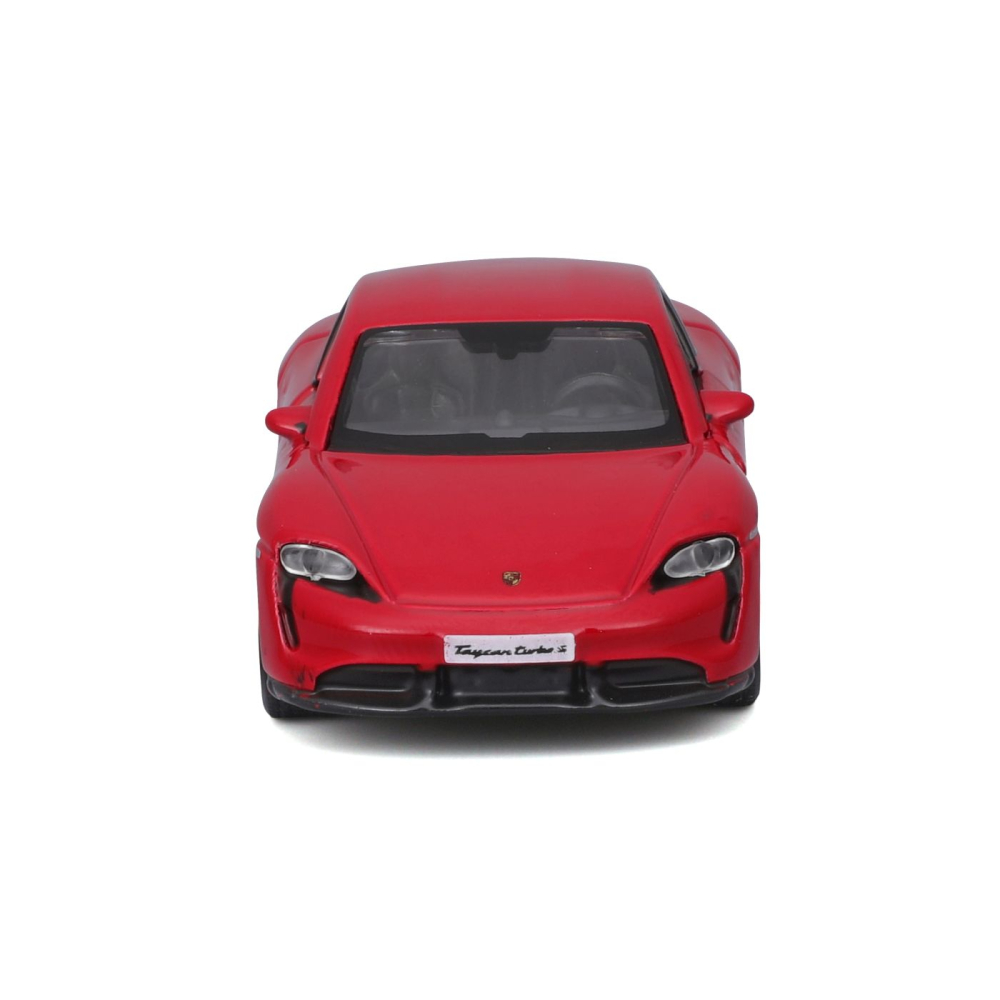 MAISTO MASINUTA METALICA SPEED ICONS PORSCHE TAYCAN TURBO S ROSU SCARA 1 LA 64 [6]