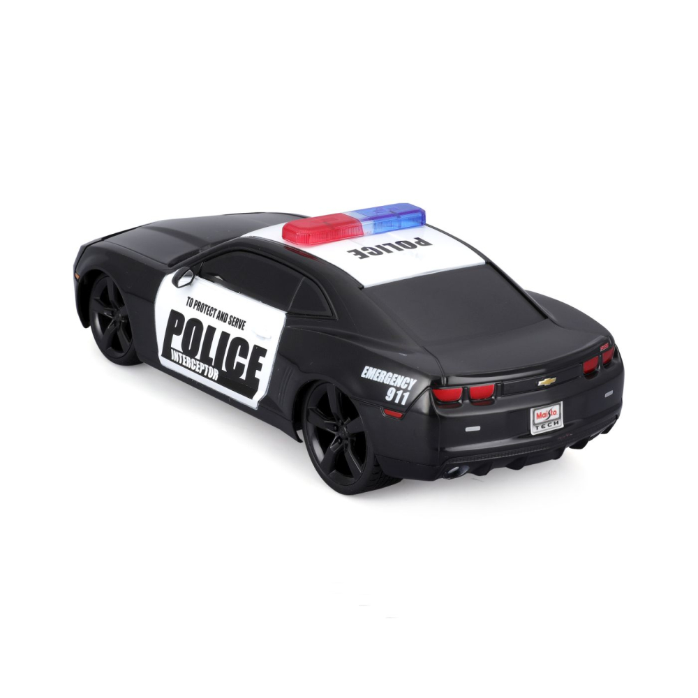MAISTO MOTOSOUNDS MASINUTA CHEVROLET CAMARO SS 2010 DE POLITIE CU SUNETE SI LUMINI SCARA 1 LA 24 [6]
