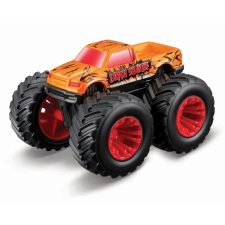 Set 2 masinute metalice cu roti mari Maisto Dirt Monsters 7.5 cm [4]
