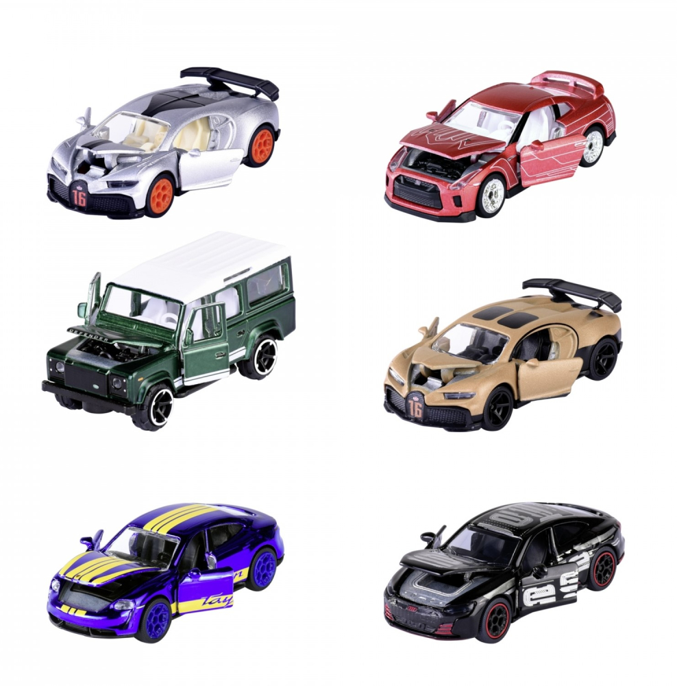 Masinuta metalica Majorette Deluxe Cars 7.5 x 4 cm modele diferite [2]