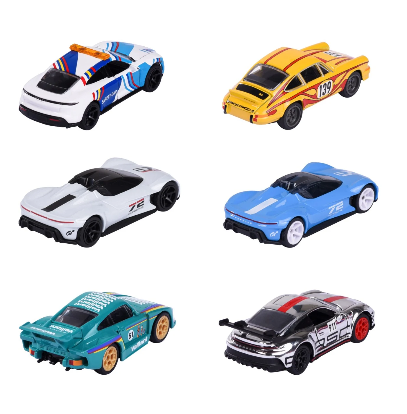 Masinuta metalica Majorette Porsche Motorsport Deluxe 7.5 cm modele diferite [3]