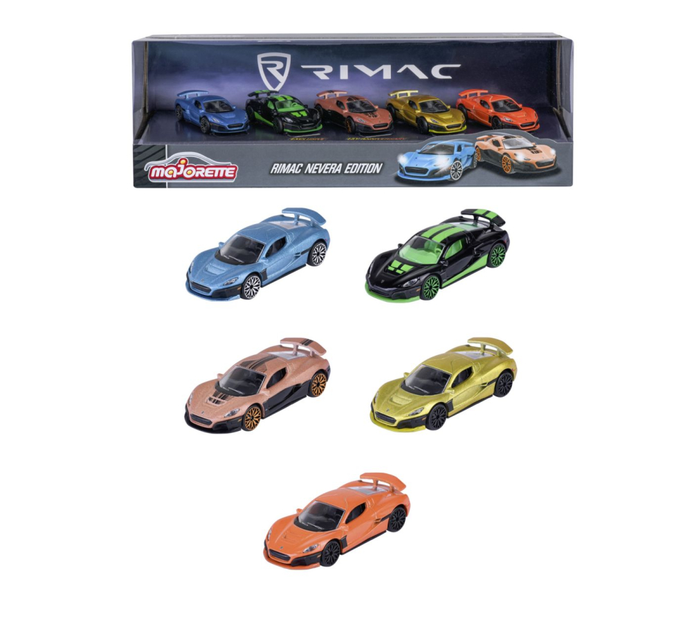 MAJORETTE SET 5 MASINUTE RIMAC NEVERA EDITION GIFTPACK [4]