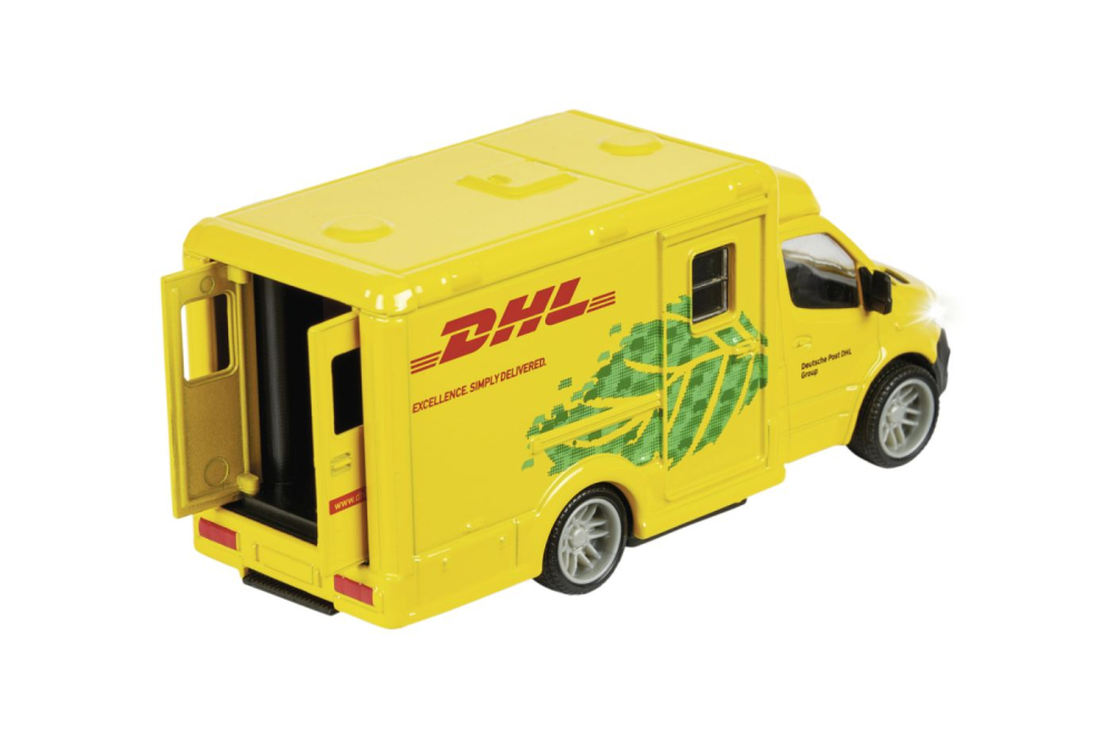 MAJORETTE TRANSPORTOR MERCEDES BENZ DHL [4]