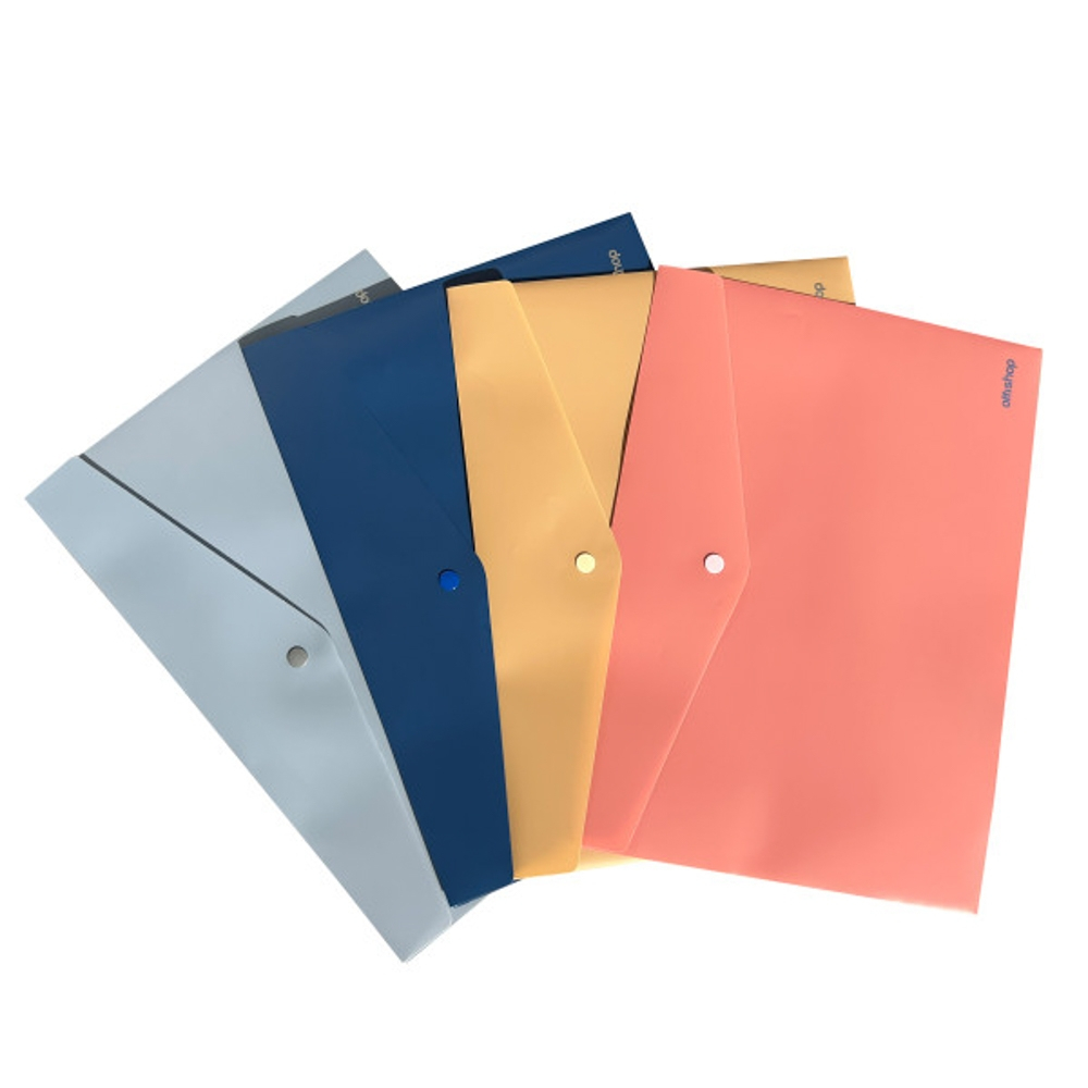 Mapa A4 cu buton diverse culori Offishop [6]