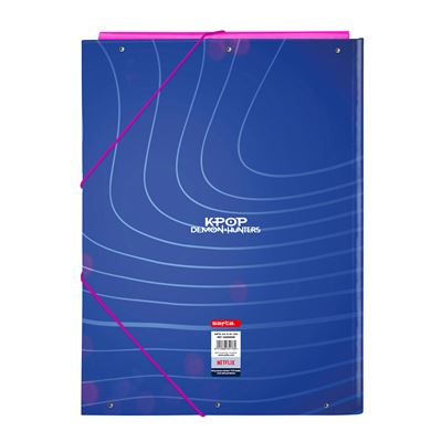 Mapa carton K-Pop Demon Hunters Stationery A4 cu elastic 26x33.5x2.5 cm [2]
