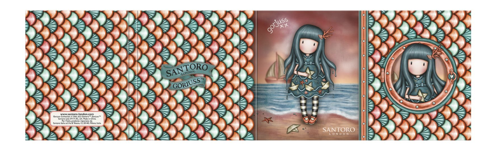 Mapa cu notite autoadezive Santoro Gorjuss Making Waves Washed Ashore [2]