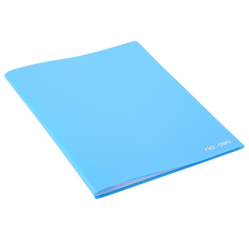 Mapa prezentare A4 40 folii coperta flexibila culori neon Deli [5]