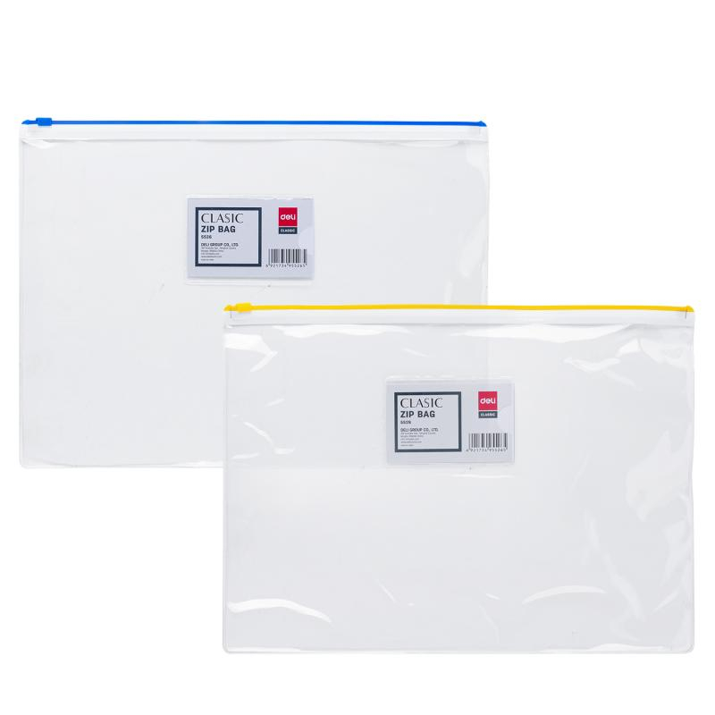 Mapa protectie tip Zip A4 180 microni Deli [1]