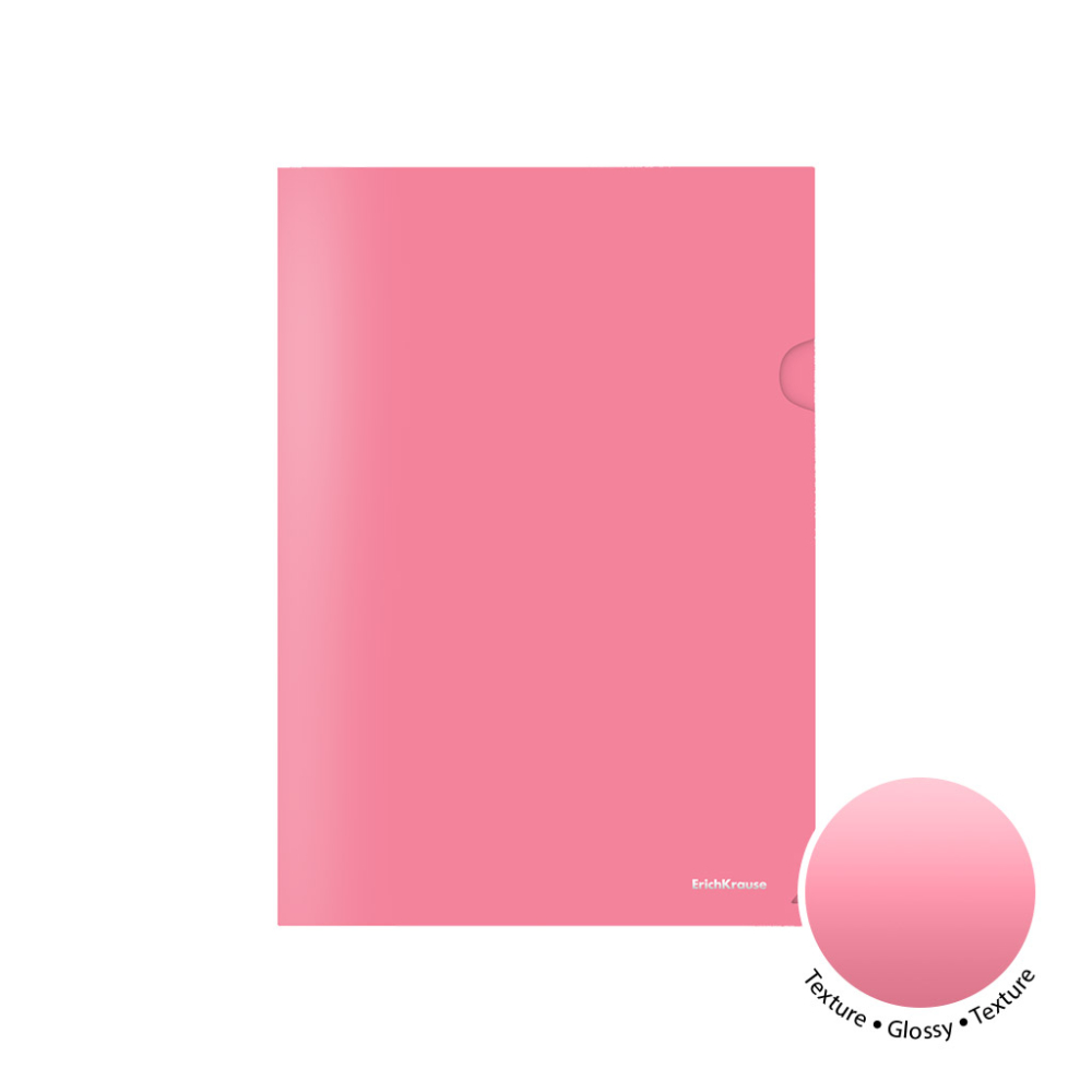 Mapa A4 180 microni ErichKrause Glossy Pastel diverse culori [2]