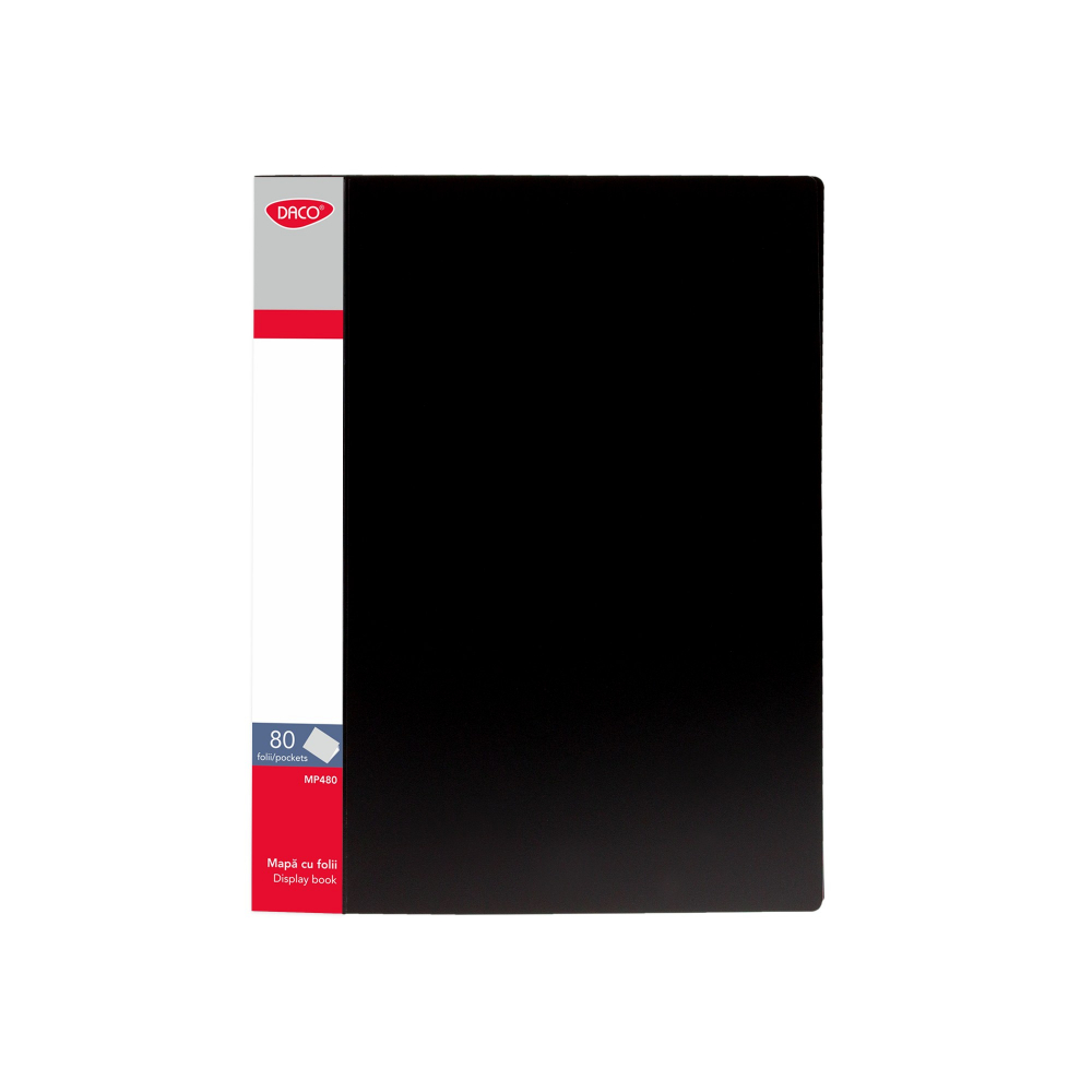 Mapa 80 folii negru DACO [1]