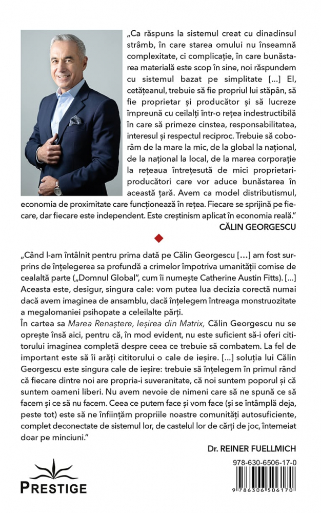 Marea renastere Adevar Libertate Suveranitate – Calin Georgescu [2]