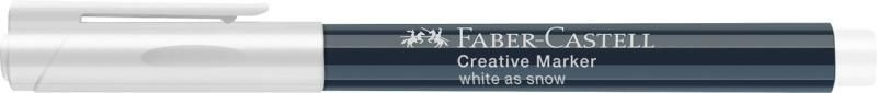 Marker creativ Faber-Castell alb 1.5 mm [2]