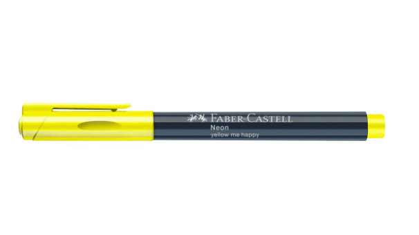 Marker creativ Faber-Castell galben neon 1.5 mm [3]