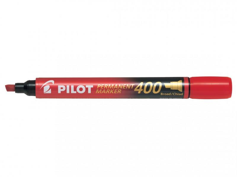 Marker permanent rosu varf tesit 4 mm P400 Pilot [2]