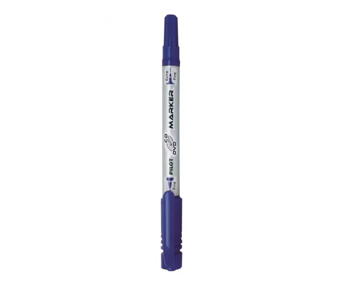 Marker permanent CD/DVD Pilot albastru 0.7mm [3]