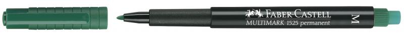 Marker permanent verde 1.0mm M Multimark Faber-Castell [3]