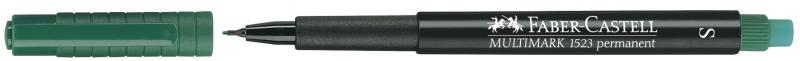 Marker permanent verde 0.4mm S Multimark Faber-Castell [3]