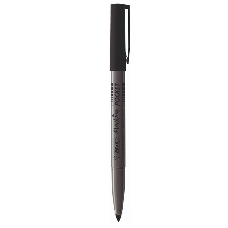 Marker permanent negru 1.0mm Bic [1]
