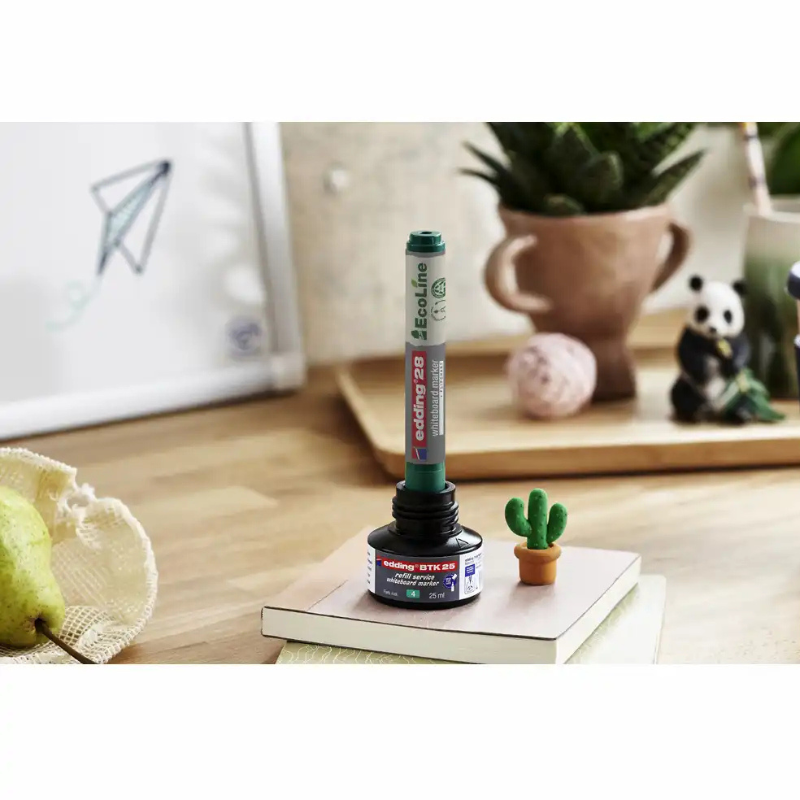 Marker tabla Edding 28 varf rotund 1.5-3 mm verde [3]