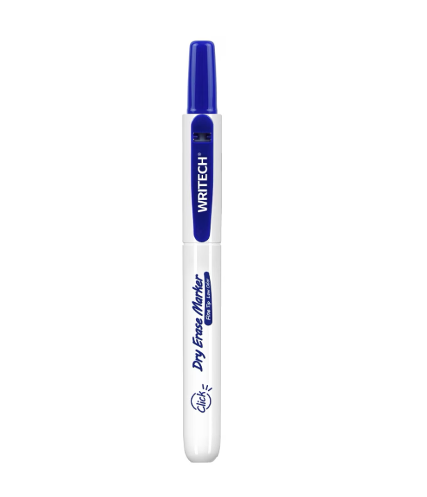 Marker reatractabil pentru tabla alba Writech albstru [1]