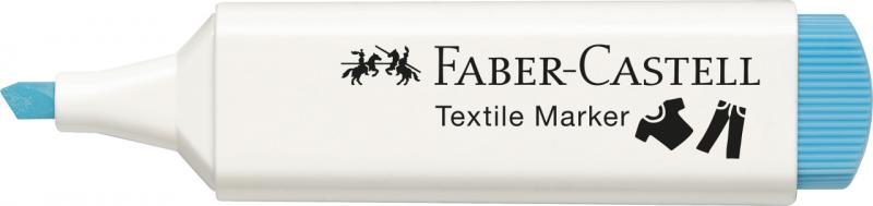 Marker textil Faber-Castell bleu 1-5 mm [2]