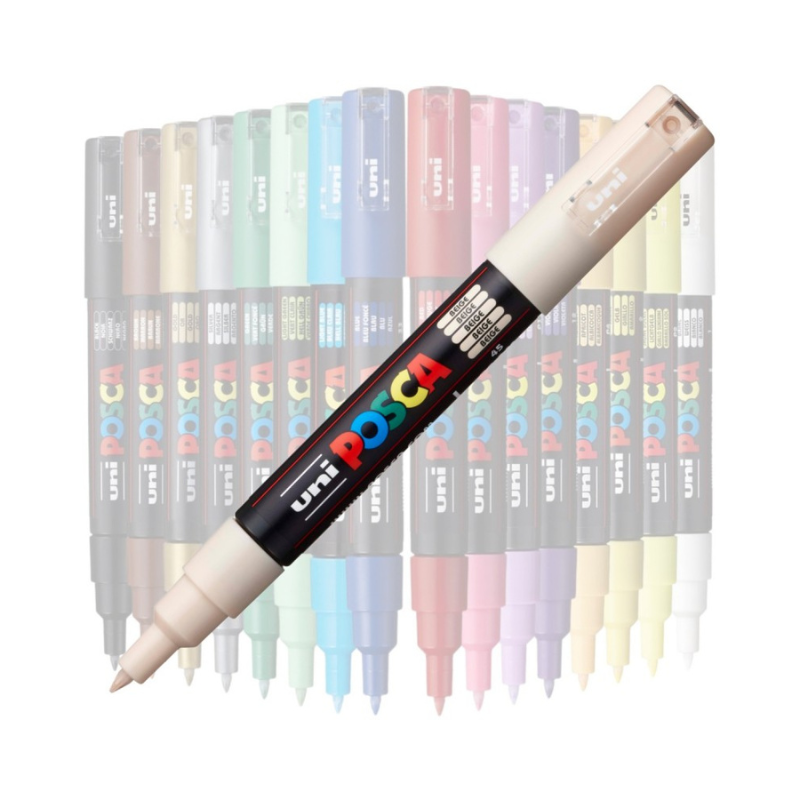 Marker Uni Posca 0.7mm bej [2]