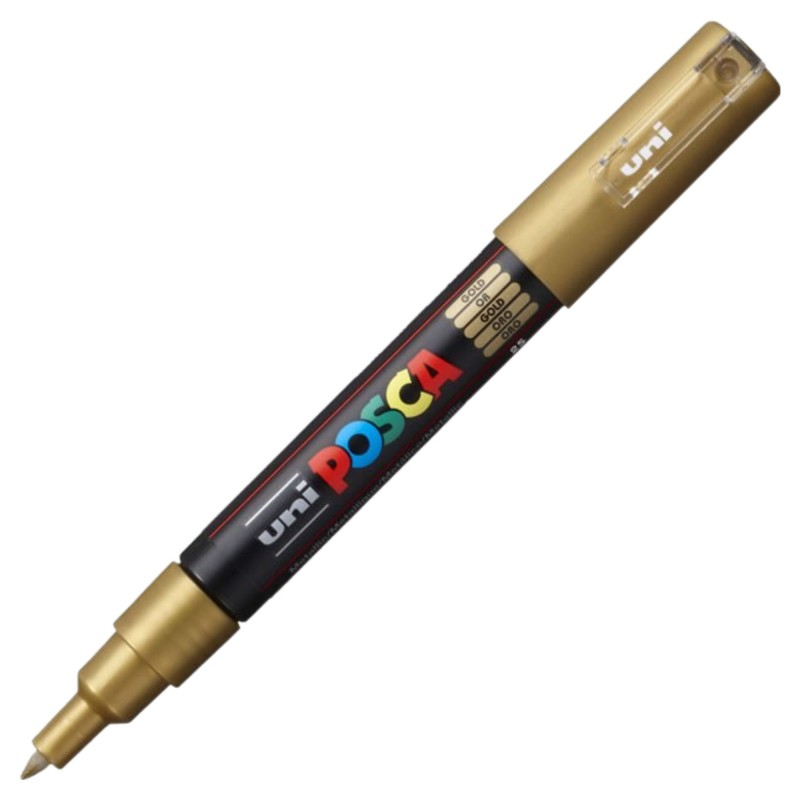 Marker Uni pc-1m Posca 0.7mm auriu [3]