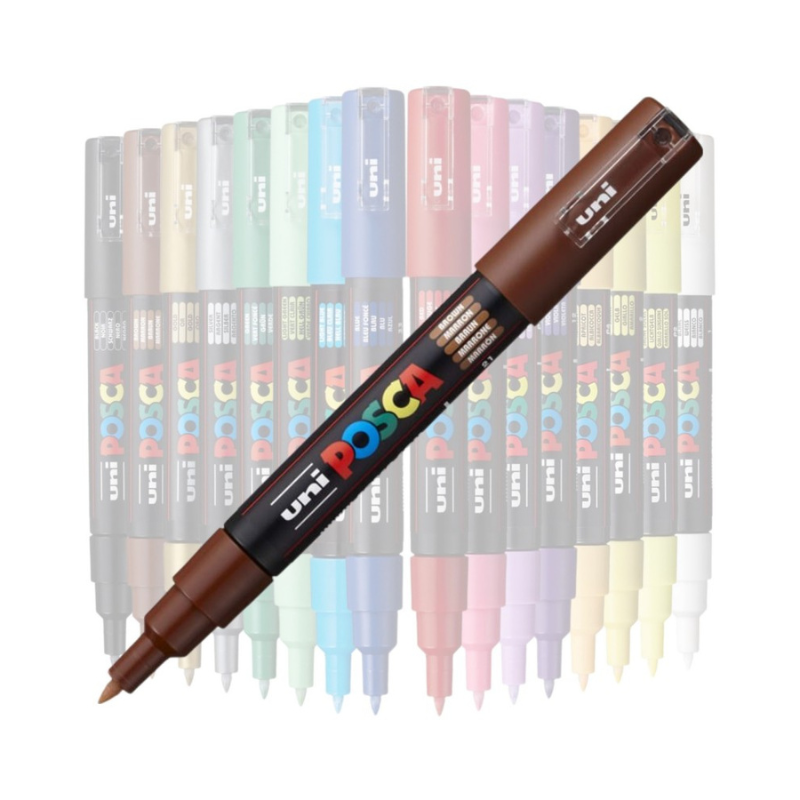 Marker Uni pc-1m Posca 0.7mm maro [2]