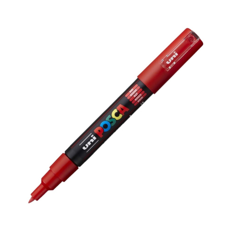 Marker Uni pc-1m Posca 0.7mm rosu [1]
