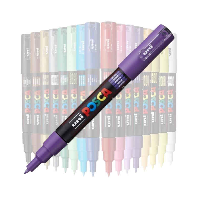 Marker Uni pc-1m Posca 0.7mm violet [2]