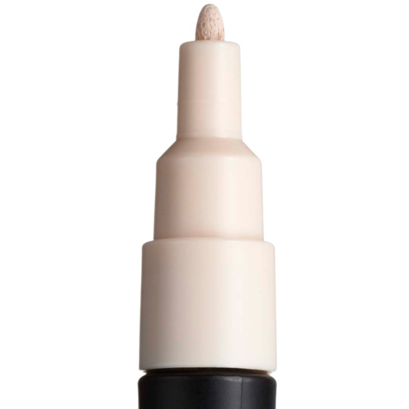 Marker UNI Posca PC-3M varf rotund 0.9-1.3mm bej [2]