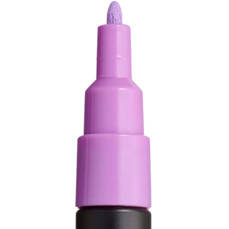 Marker UNI Posca PC-3M varf rotund 0.9-1.3mm violet lavanda [3]