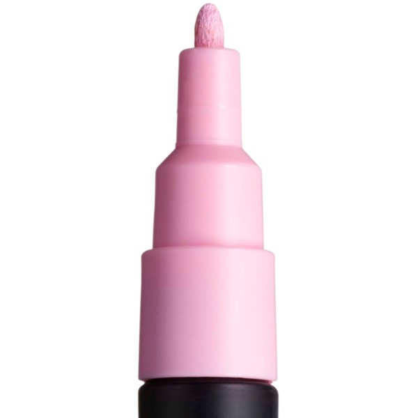 Marker UNI Posca PC-3M varf rotund 0.9-1.3mm roz deschis [2]