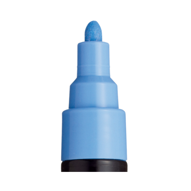 Marker Uni pc-5m Posca 1.8-2.5mm bleu [3]