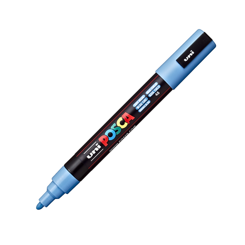 Marker Uni pc-5m Posca 1.8-2.5mm bleu [1]