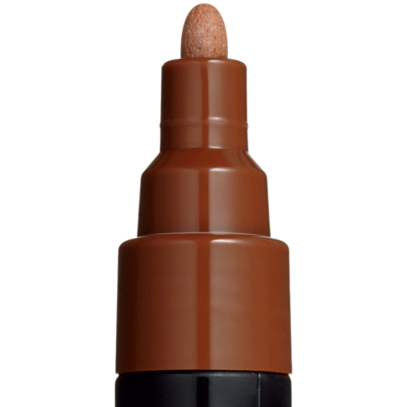 Marker UNI Posca PC-5M varf rotund 1.8-2.5mm maro [2]