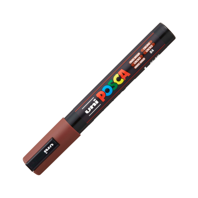 Marker Uni pc-5m Posca 1.8-2.5mm maro cacao [2]