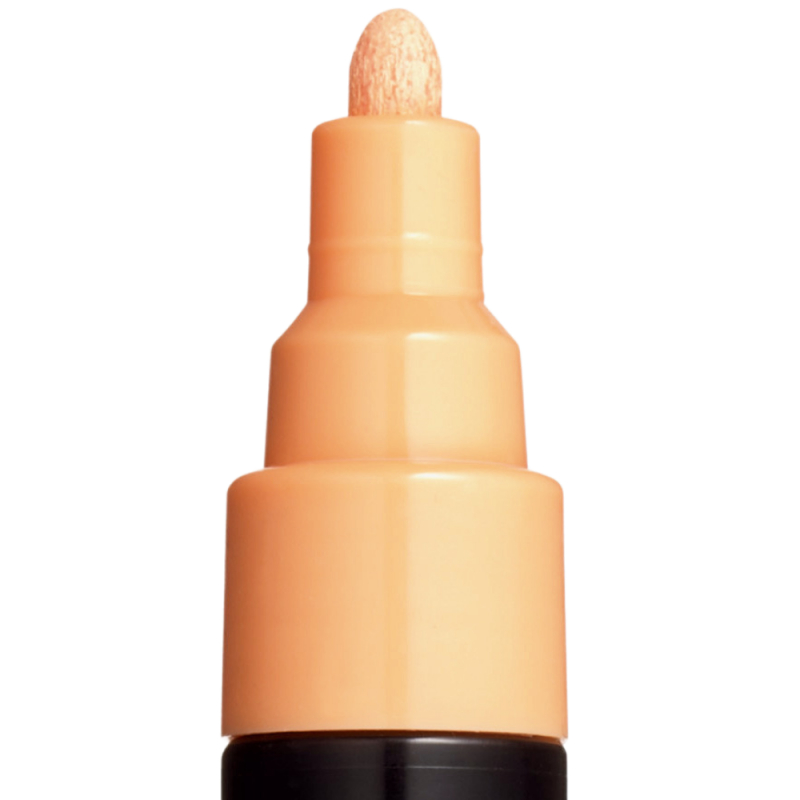 Marker UNI Posca PC-5M varf rotund 1.8-2.5mm portocaliu deschis [3]