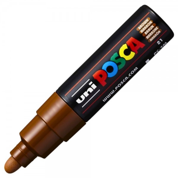 Marker Uni pc-7m Posca 4.5-5.5mm maro [2]