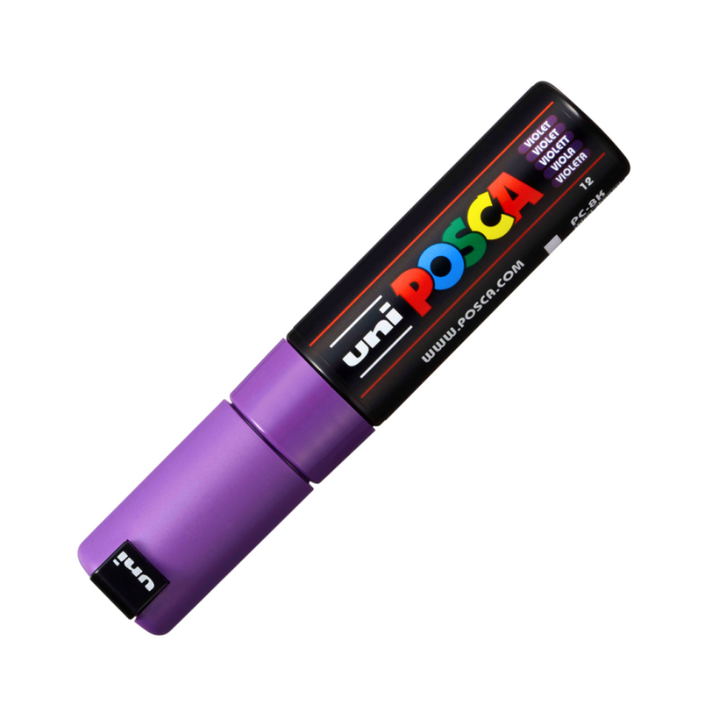 Marker Uni pc-8k Posca 8.0mm varf tesit violet [2]