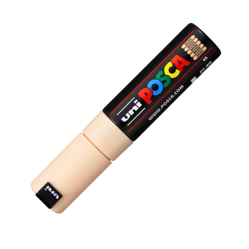 Marker Uni pc-8k Posca 8.0mm varf tesit bej [2]