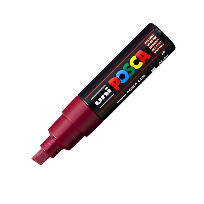 Marker Uni pc-8k Posca 8.0mm varf tesit grena [1]