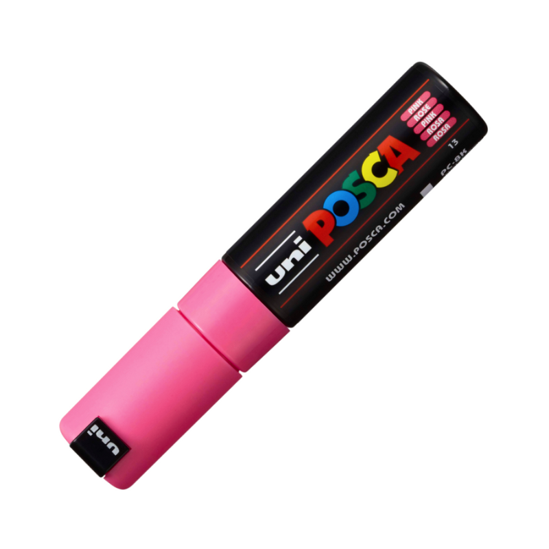 Marker Uni pc-8k Posca 8.0mm varf tesit roz [2]