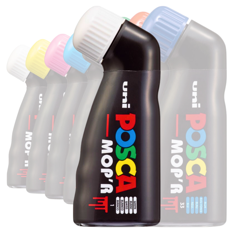 Marker Uni pcm22 mopr Posca 3-19mm varf buretat alb [2]
