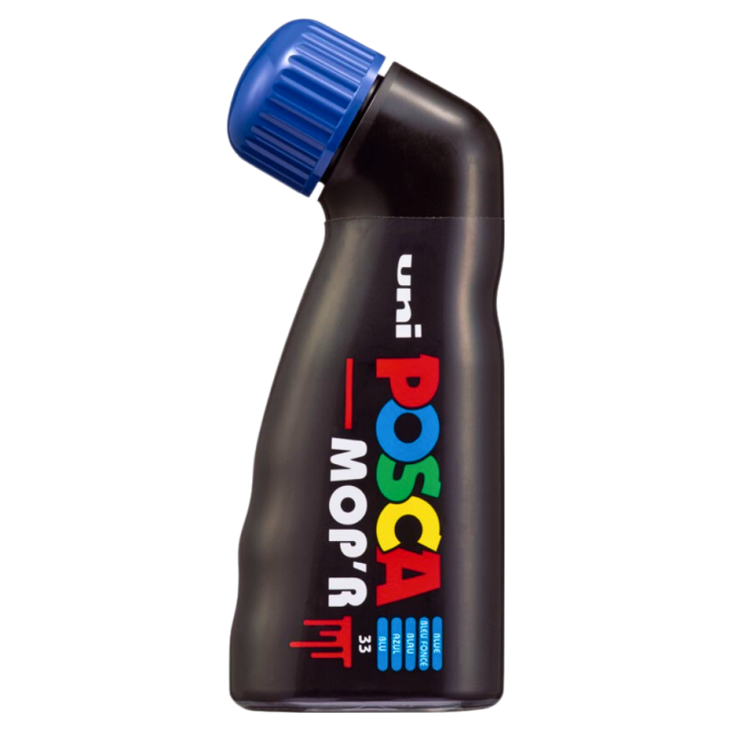 Marker Uni pcm22 mopr Posca 3-19mm varf buretat albastru [3]